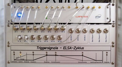 LLRF9 installed in ELSA RF station 1